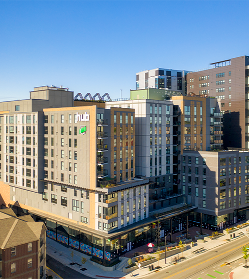 Exterior of Hub WL State Steet