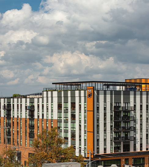 Aerial view of Hub Lexington Limestone
