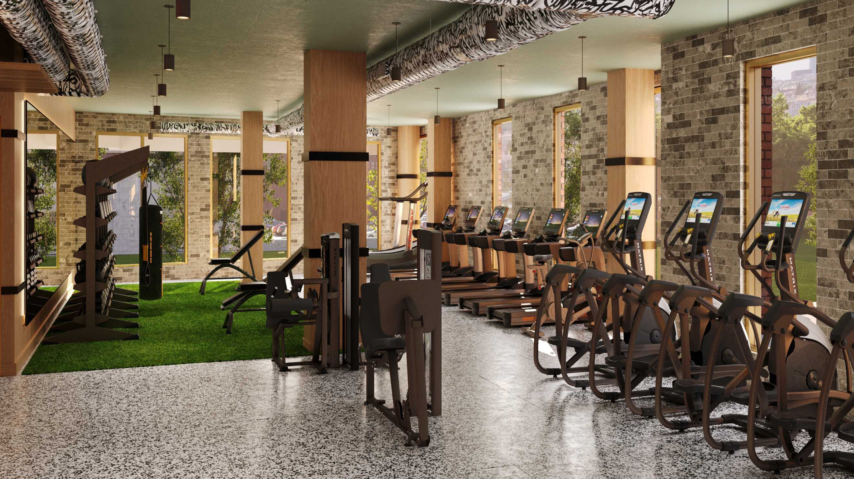 A state-of-the-art fitness center