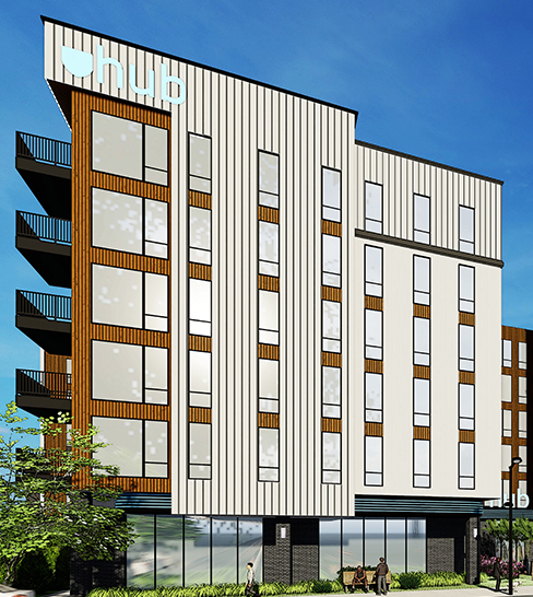 Exterior of Hub Tallahassee