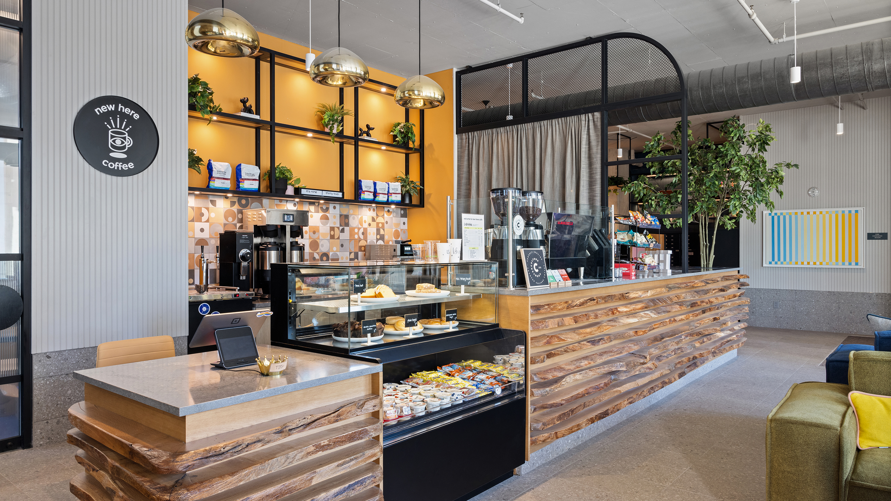 New Here Coffee shop